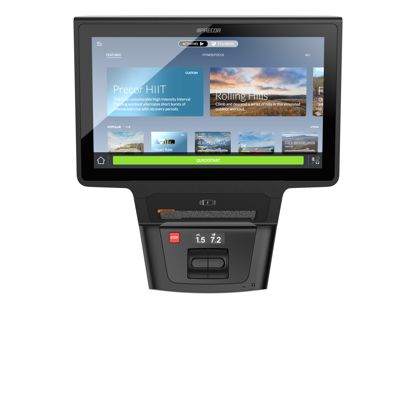 Precor Experience™ Series TRM 885 Treadmill w/P94 Console