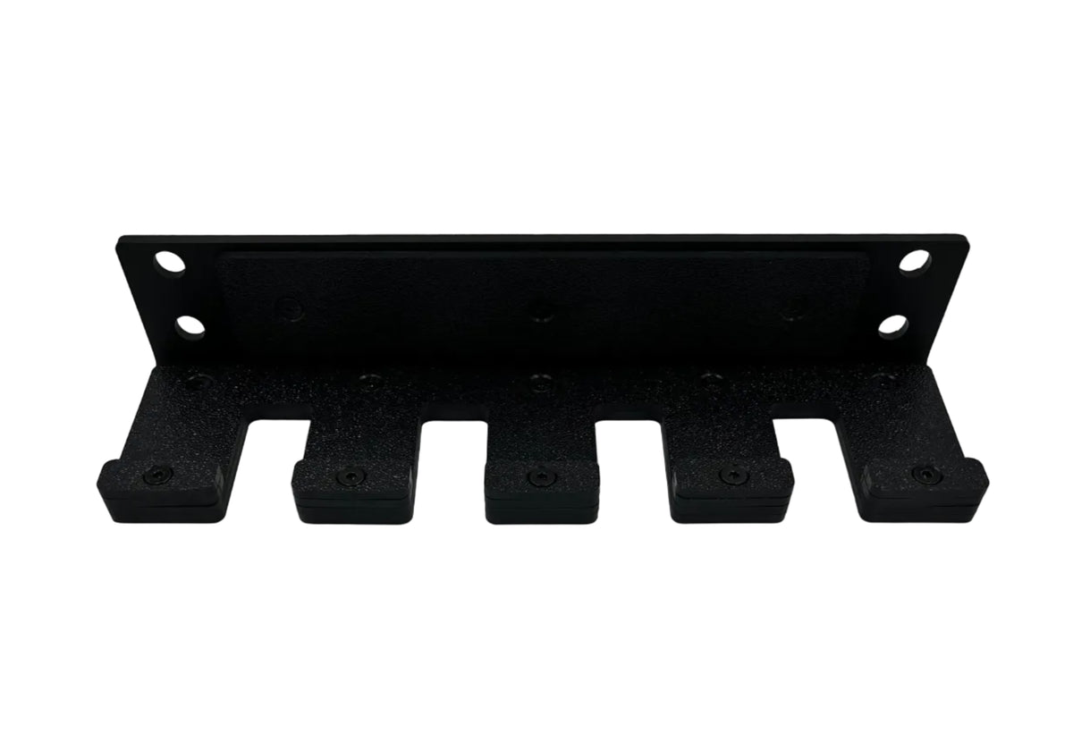 Vertical Wall Mount Barbell Holder- 4 bar