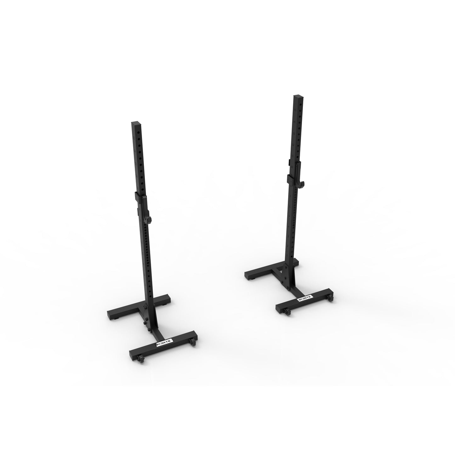 Commercial Independent Adjustable Squat Stands
