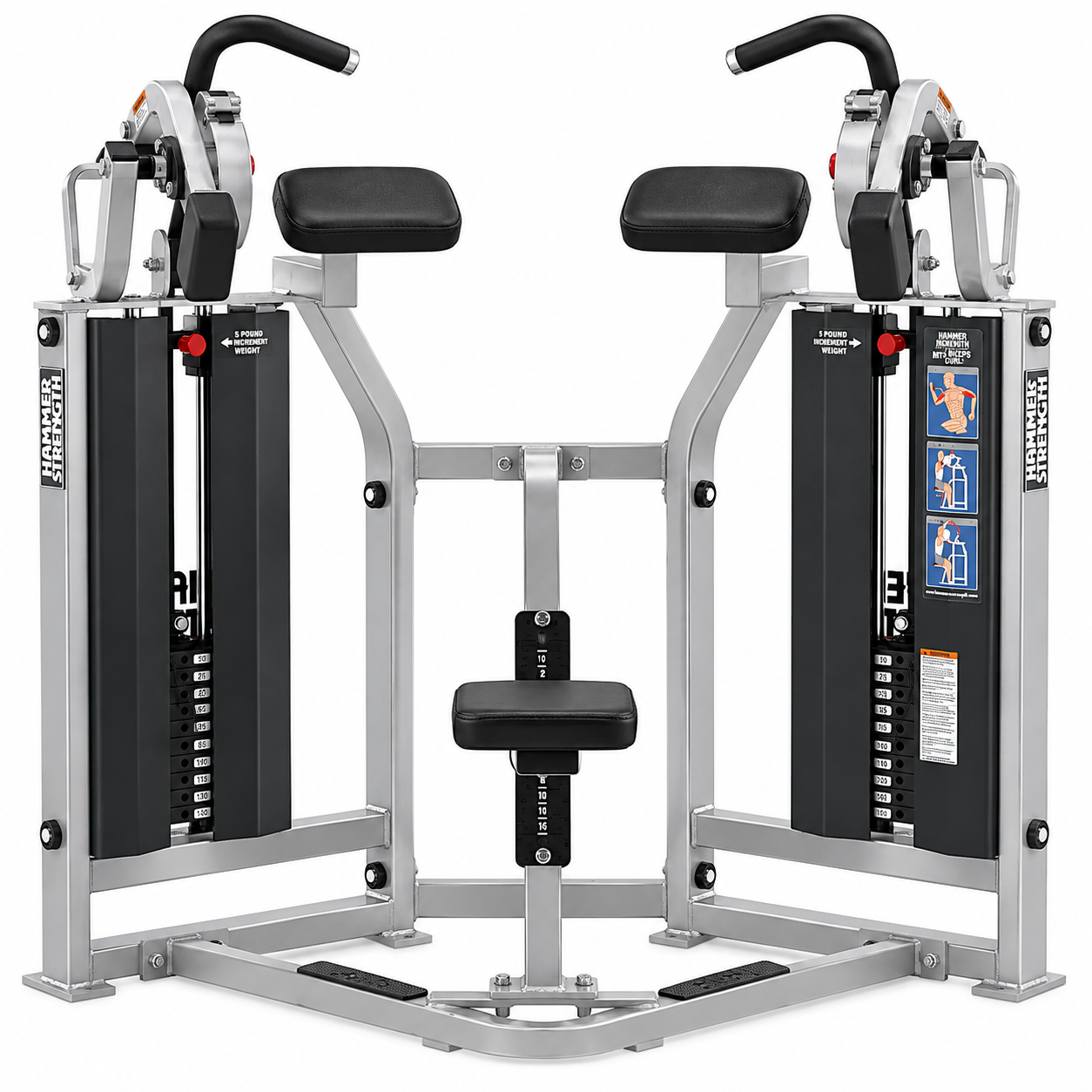 Certified Pre-Owned Hammer MTS Iso-lateral Bicep Curl