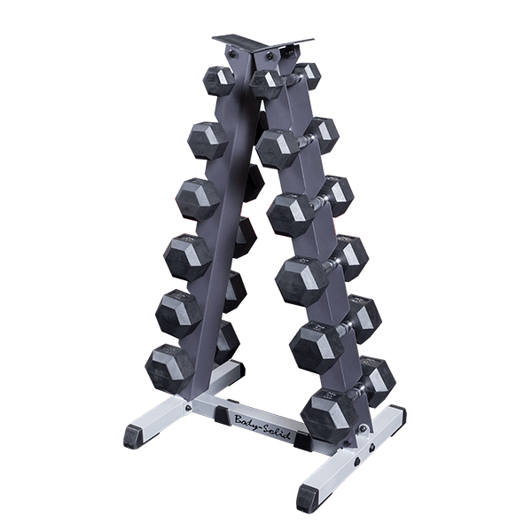 Vertical Dumbbell Rack with Dumbbell Set