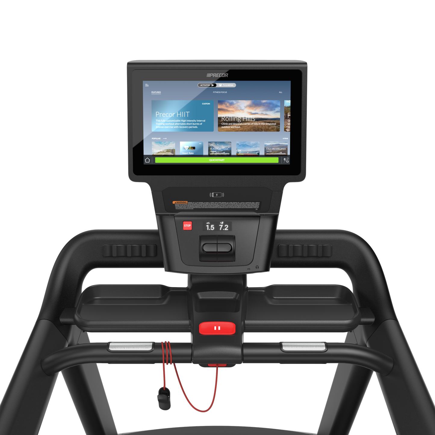 Precor Experience™ Series TRM 581 Treadmill w/ Chrome cast
