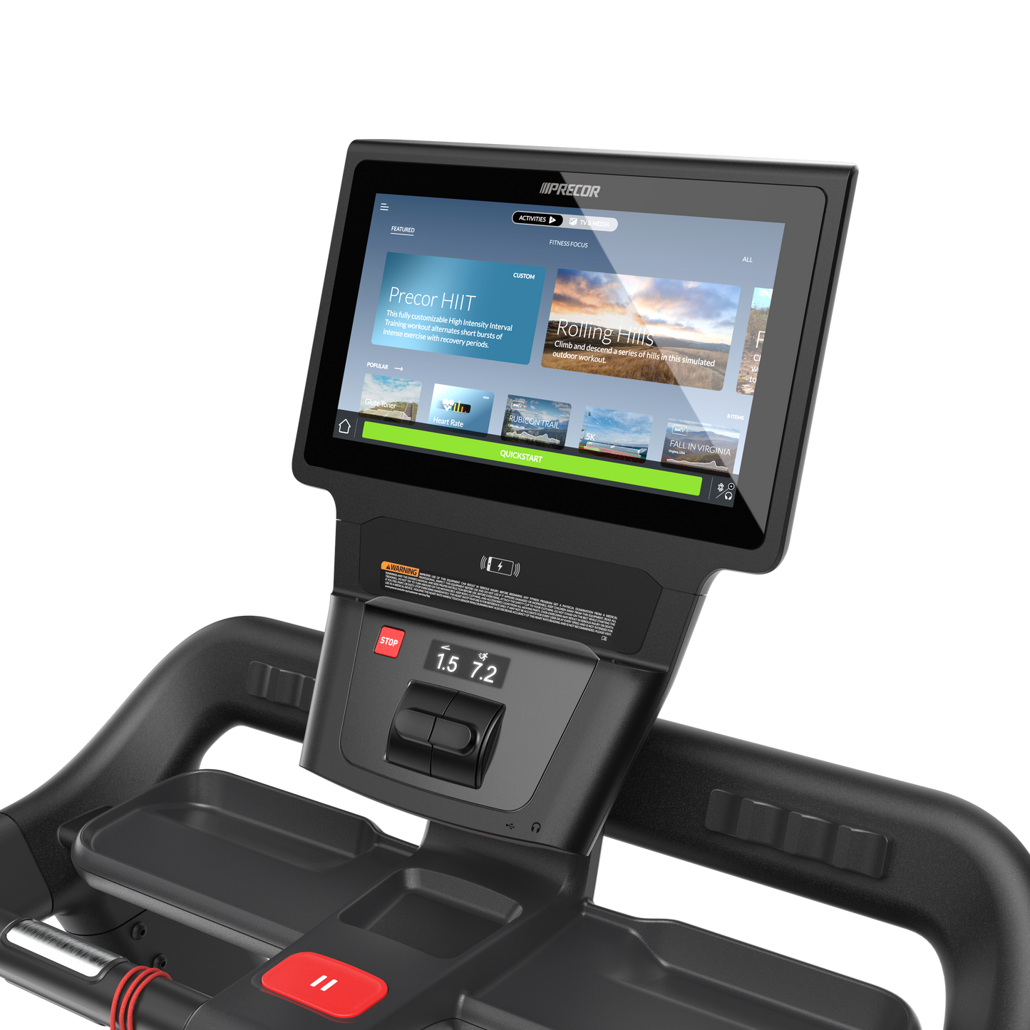 Precor Experience™ Series TRM 581 Treadmill w/ Chrome cast