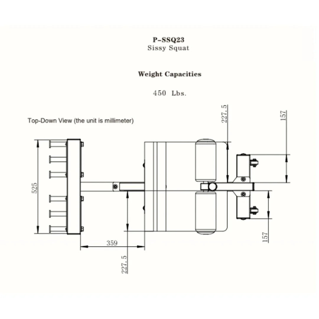 Powertec Sissy Squat