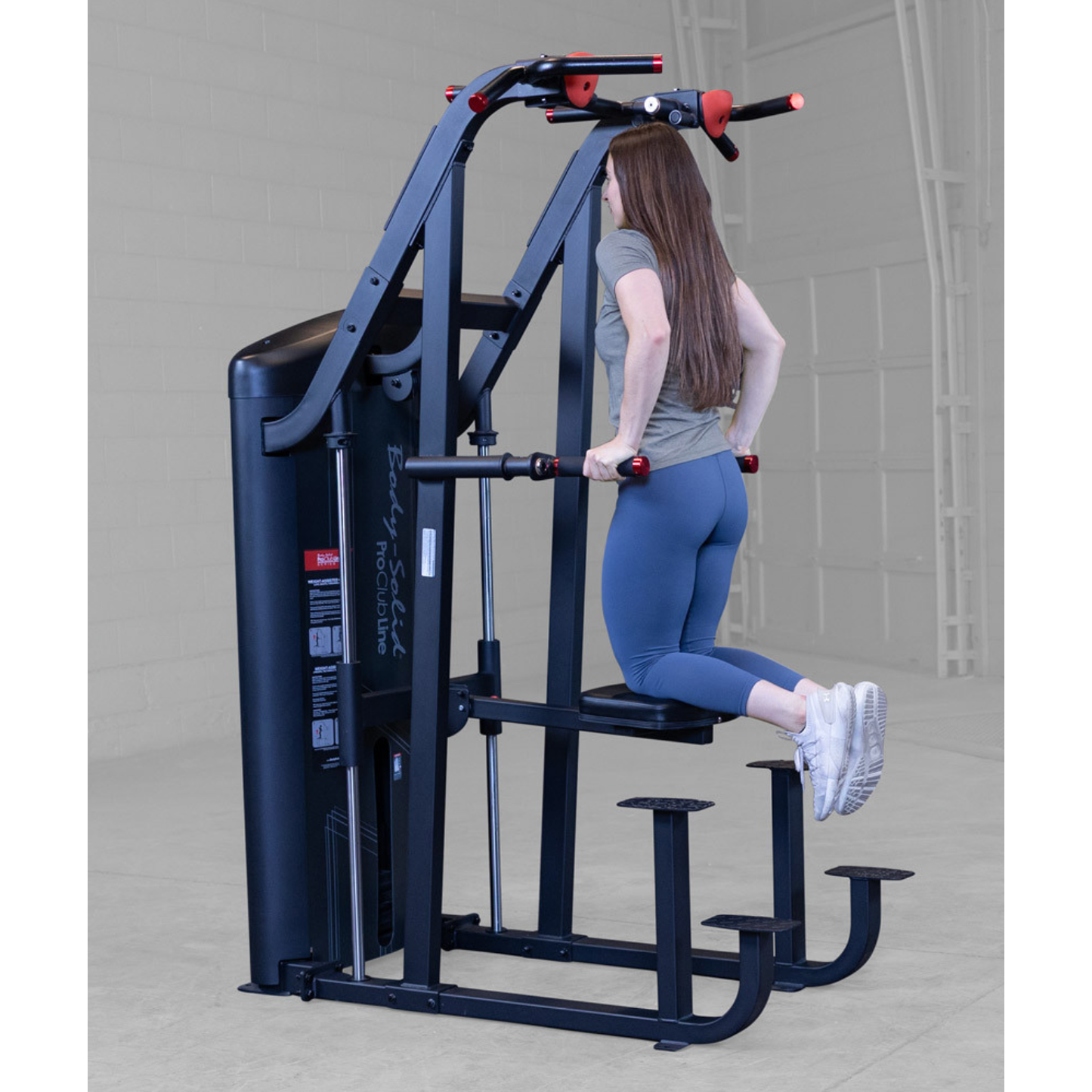 BodySolid Pro Clubline Assisted Chin and Dip Machine II