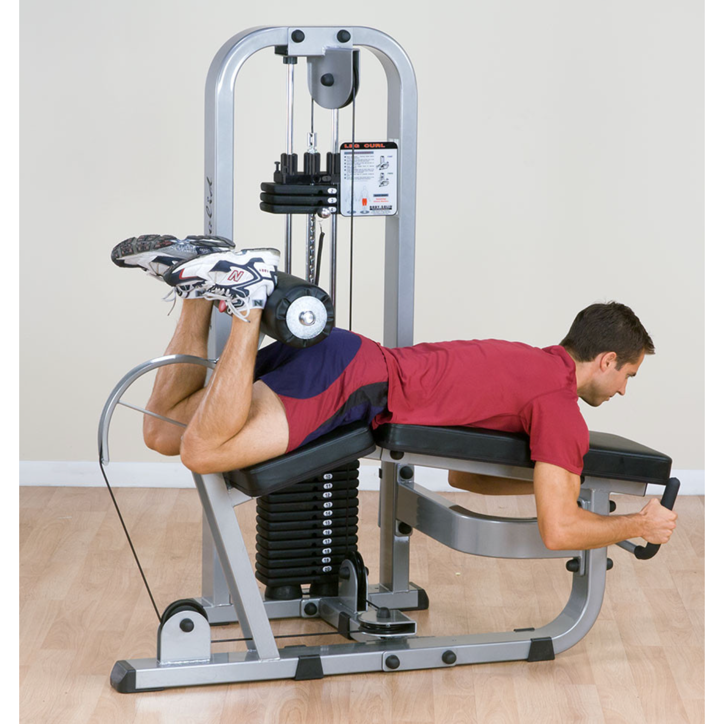 BodySolid Pro ClubLine Prone Leg Curl
