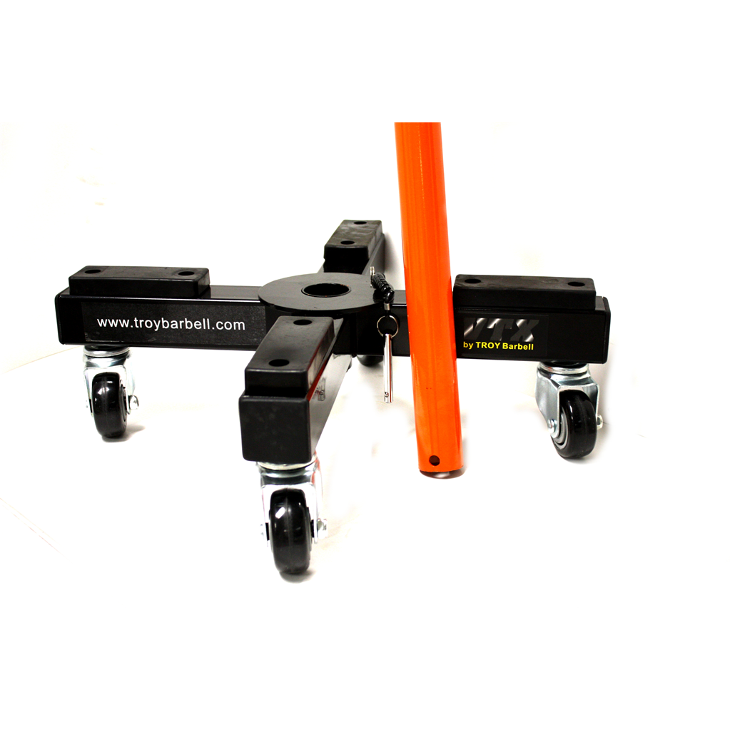 Mobile Bumper Plate Storage Rack