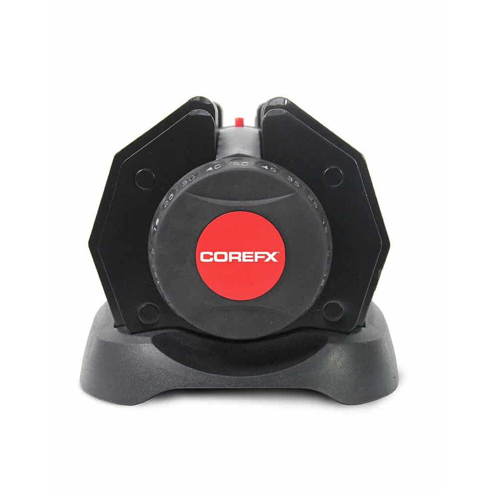 COREFX Adjustable Dumbbell Pair- 50lb
