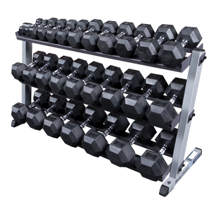 BodySolid Pro Dumbbell Rack- 2 tier (optional 3 tier)