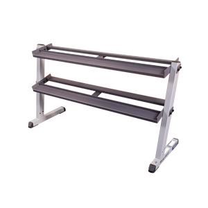 BodySolid Pro Dumbbell Rack- 2 tier (optional 3 tier)