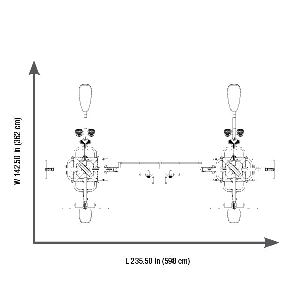 Hoist Fitness Expandable Jungle - 9 Station Crossover System