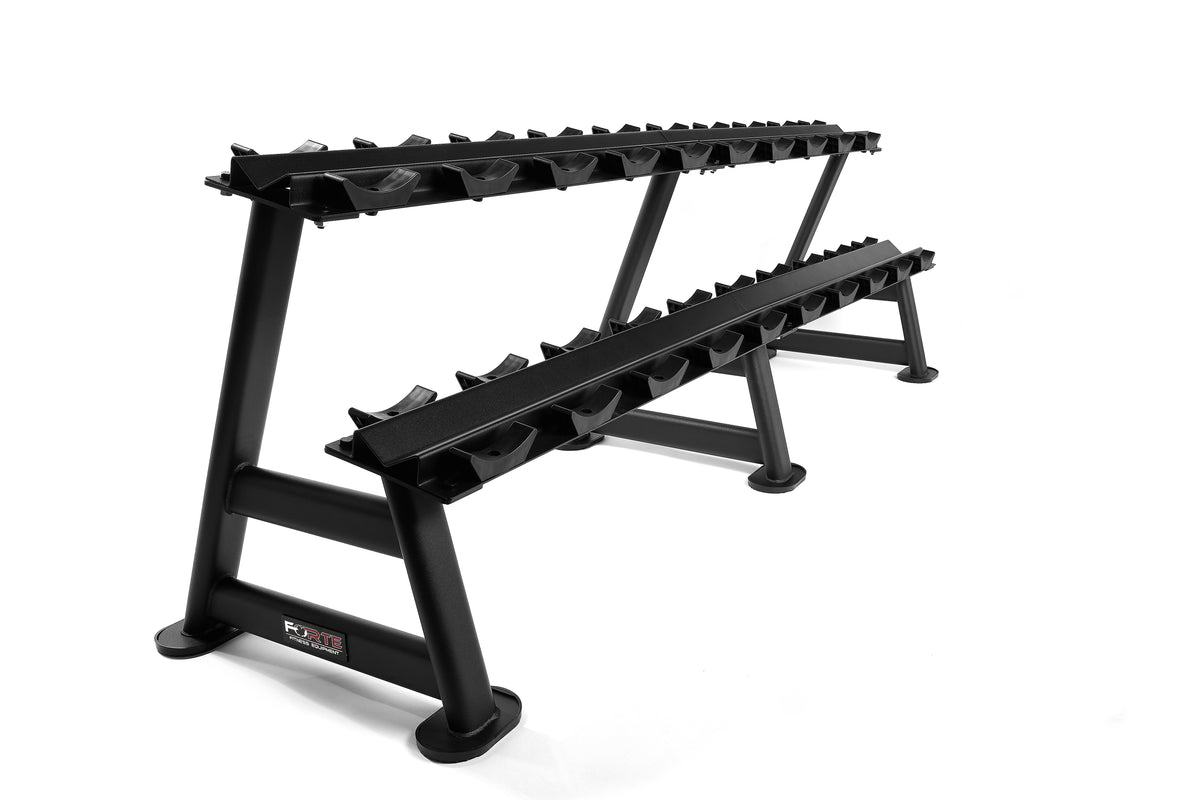 Commercial 2 tier Dumbbell Rack-10 pair