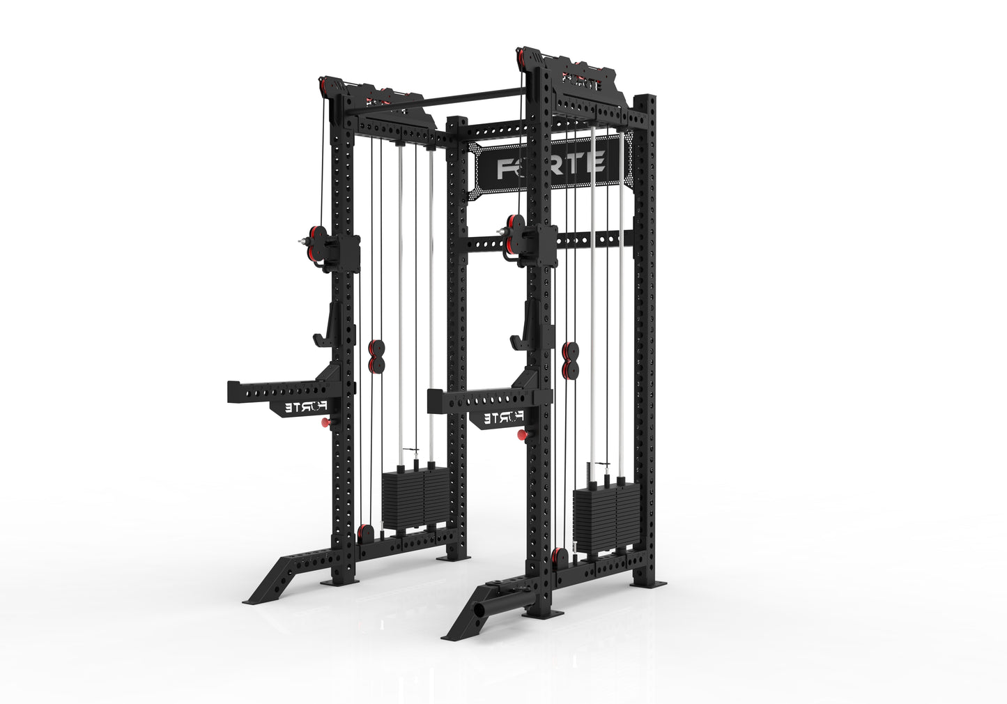 BlackForgeStation 3-in-1 Multi Functional Trainer Rack System