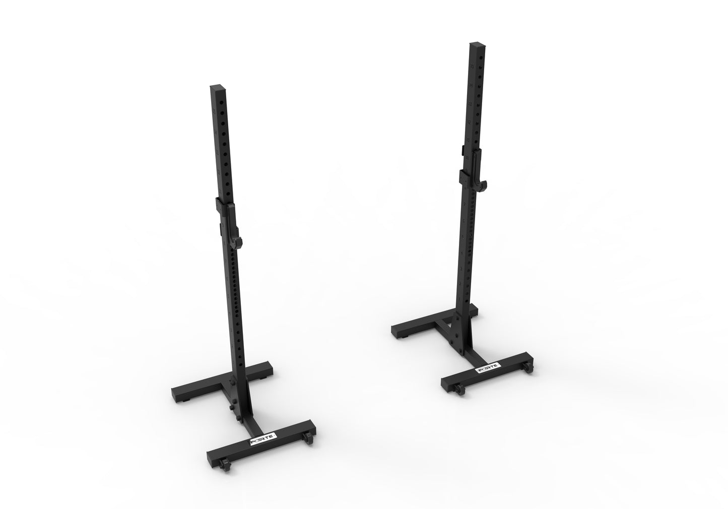 Commercial Independent Adjustable Squat Stands