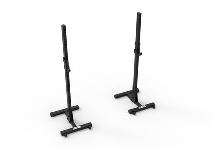 Commercial Independent Adjustable Squat Stands