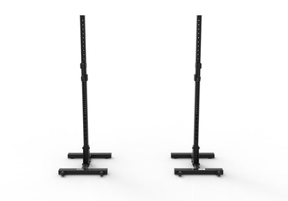 Commercial Independent Adjustable Squat Stands
