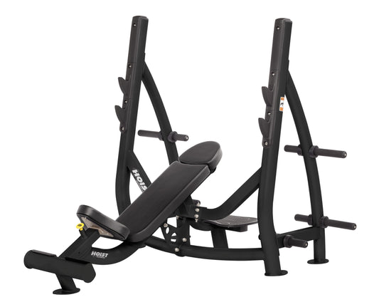 Hoist Commercial Olympic Incline Bench With Storage