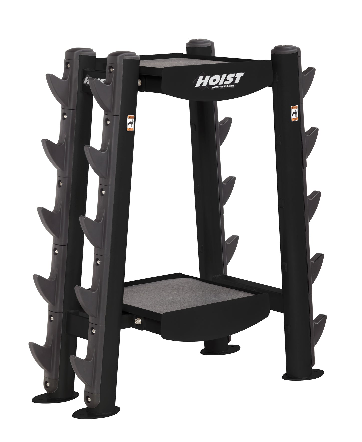 Hoist Cable Attachment Storage Rack