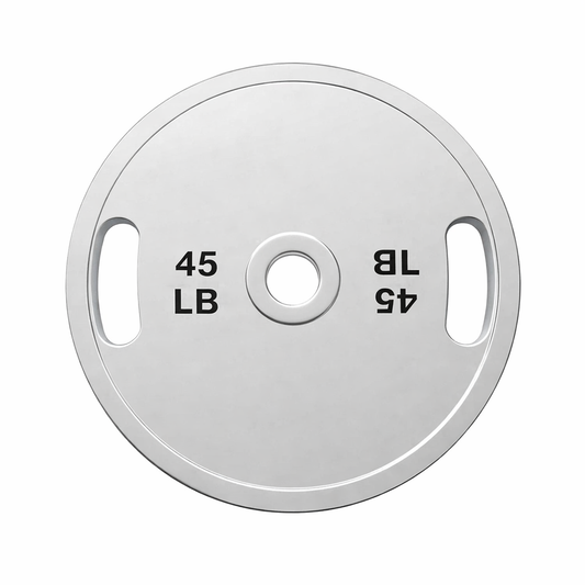 Maple Leaf Chrome Calibrated Powerlifting Plate Set- 277.5lbs