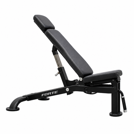 Forte Commercial Flat to Incline Adjustable Bench- Signature Series