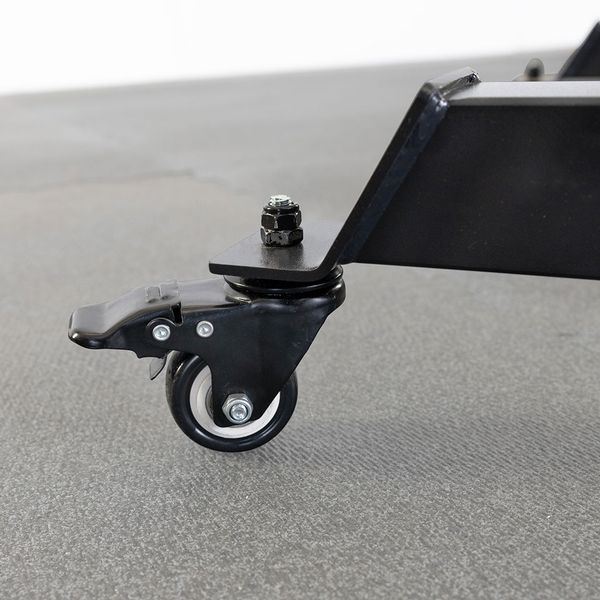 Mobile Hanging Mat Rack