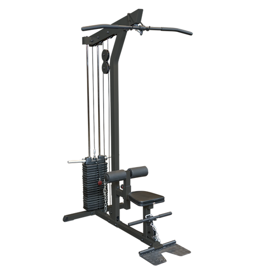 BodySolid Pro-Lat Machine Low Row w/Weight Stack