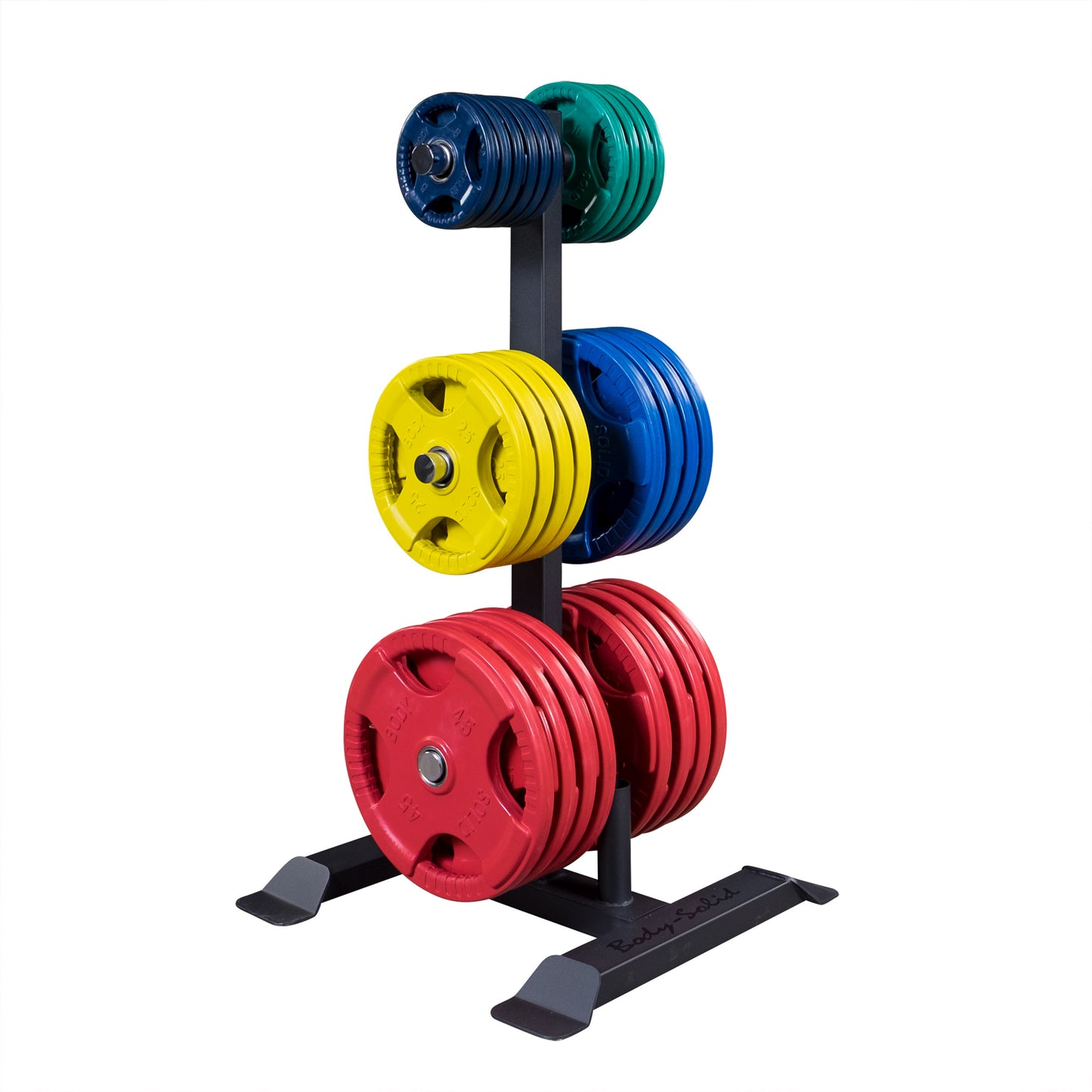 Commercial Plate Tree- Bumper Plate & Olympic Weight Plate