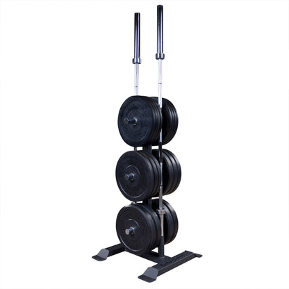 Commercial Plate Tree- Bumper Plate & Olympic Weight Plate