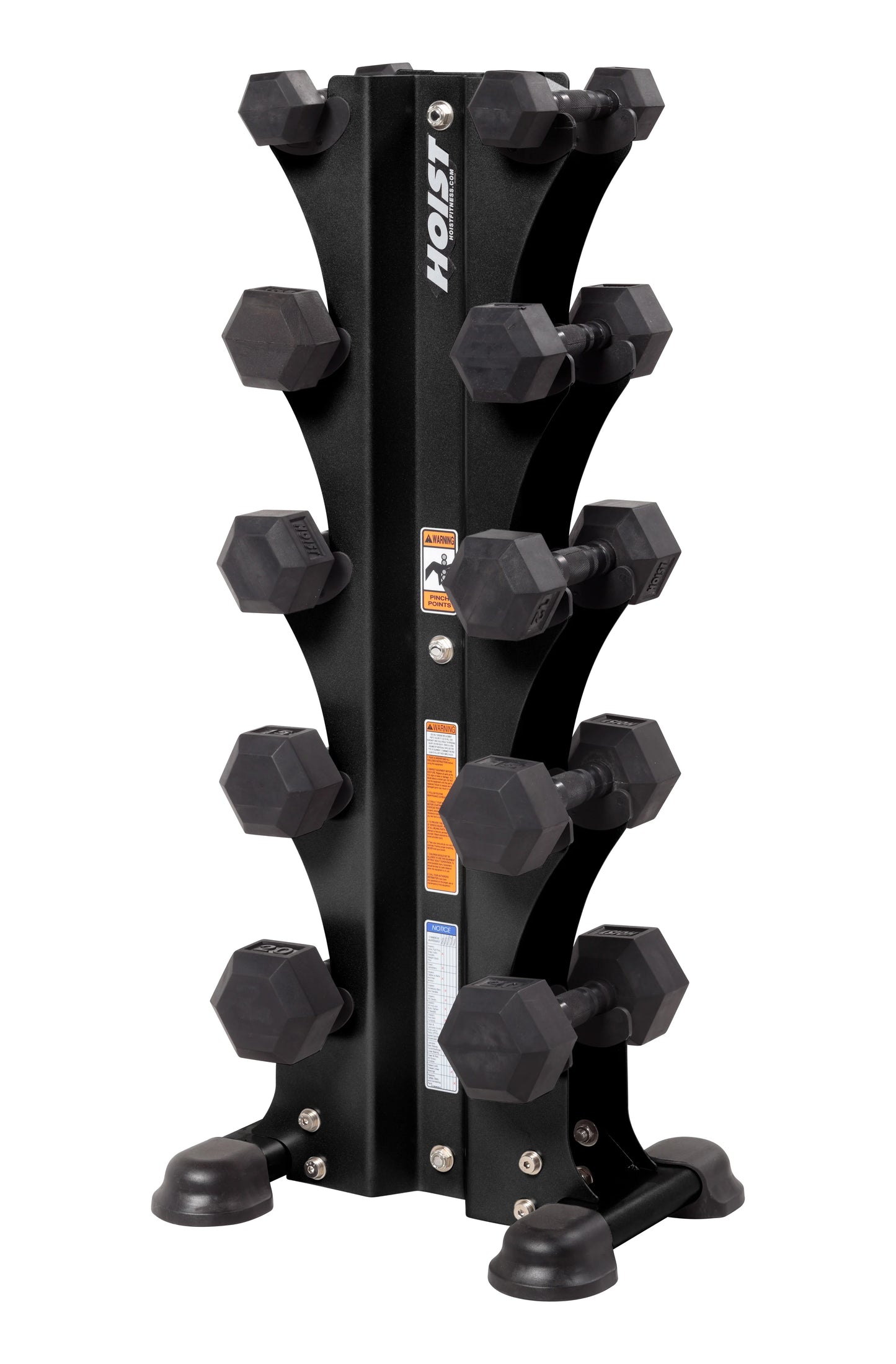 Hoist Vertical Dumbbell Rack- 5 pair