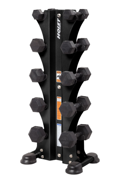 Hoist Vertical Dumbbell Rack- 5 pair