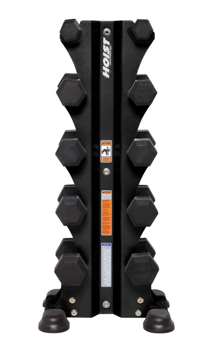 Hoist Vertical Dumbbell Rack- 5 pair