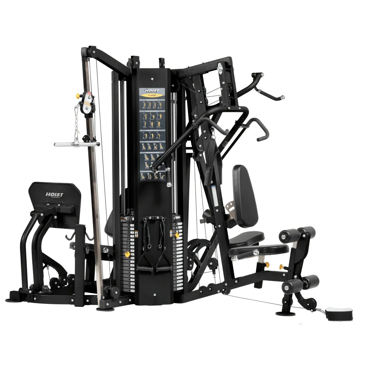 H-4400 4 Stack Light Commercial Multi Gym