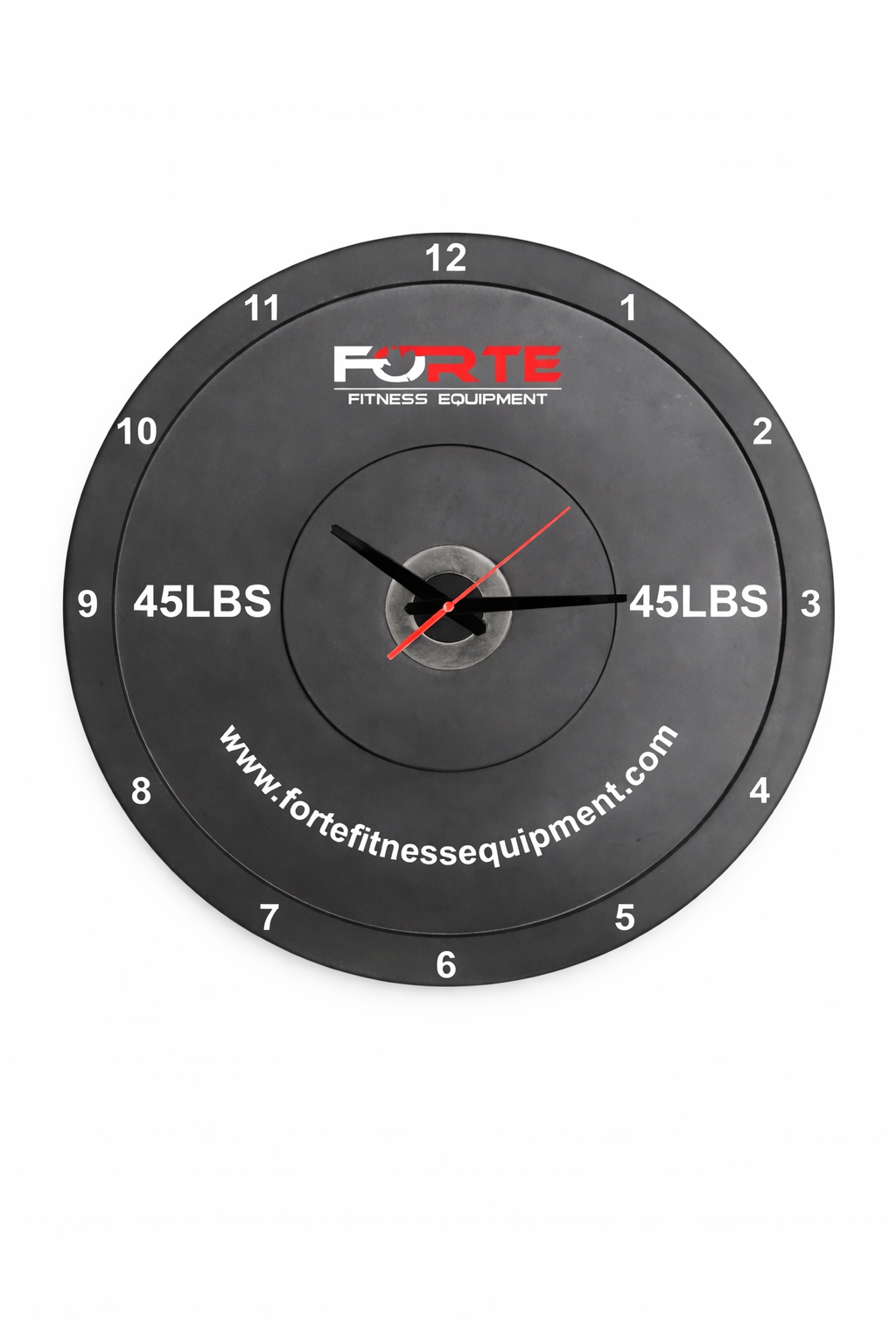 Bumper Plate Wall Clock