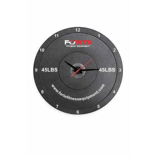 Bumper Plate Wall Clock