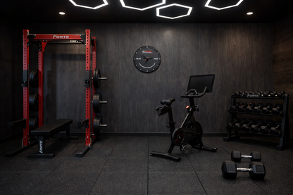 Bumper Plate Wall Clock