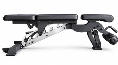 Commercial Pro-Series 2- Decline to Flat to Incline Bench with Articulating Headrest