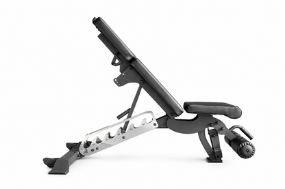 Commercial Pro-Series 2- Decline to Flat to Incline Bench with Articulating Headrest