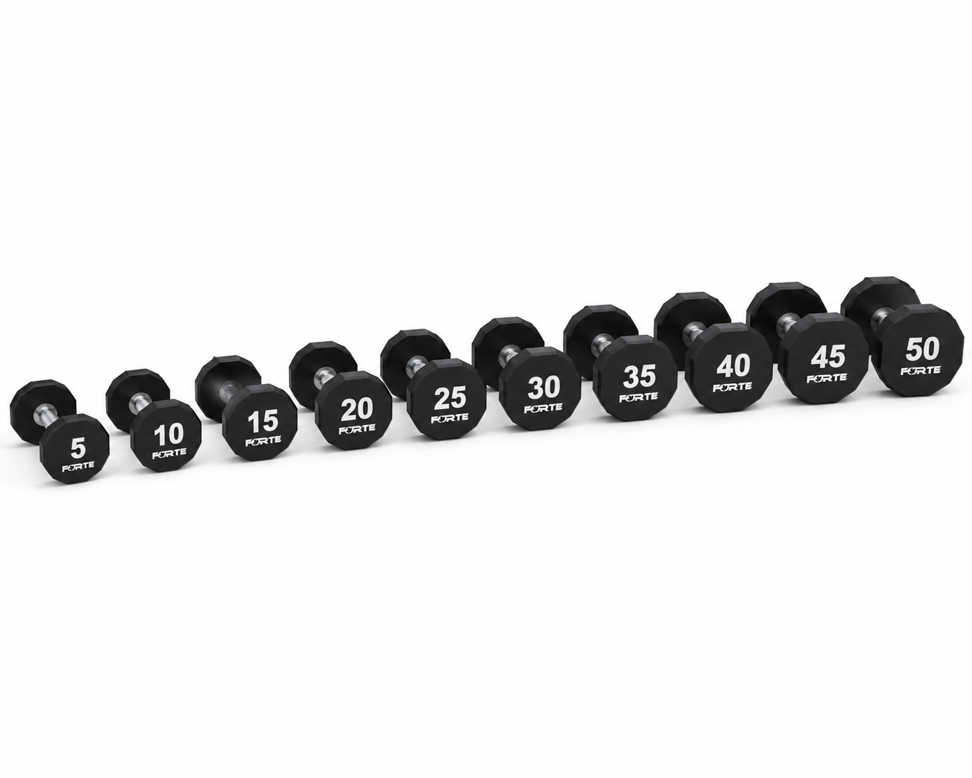 12 Sided Urethane Commercial Dumbbell Sets - coming soon