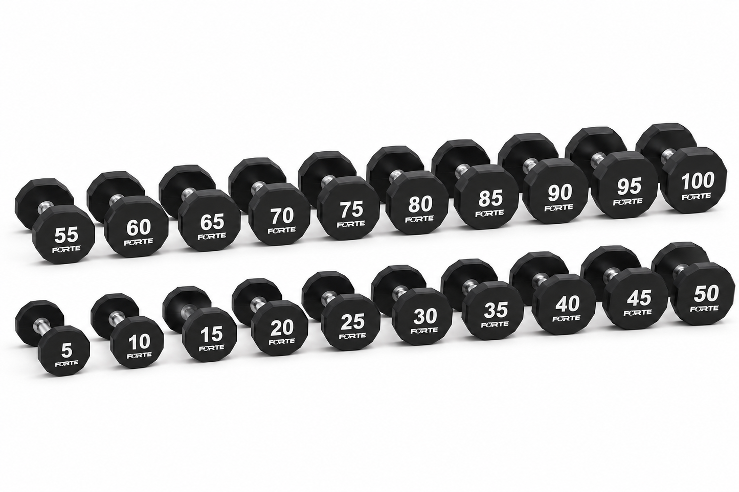 12 Sided Urethane Commercial Dumbbell Sets - coming soon