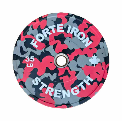 Canada Camo Special Edition Hi Temp Color Bumper Plate 260lb Set