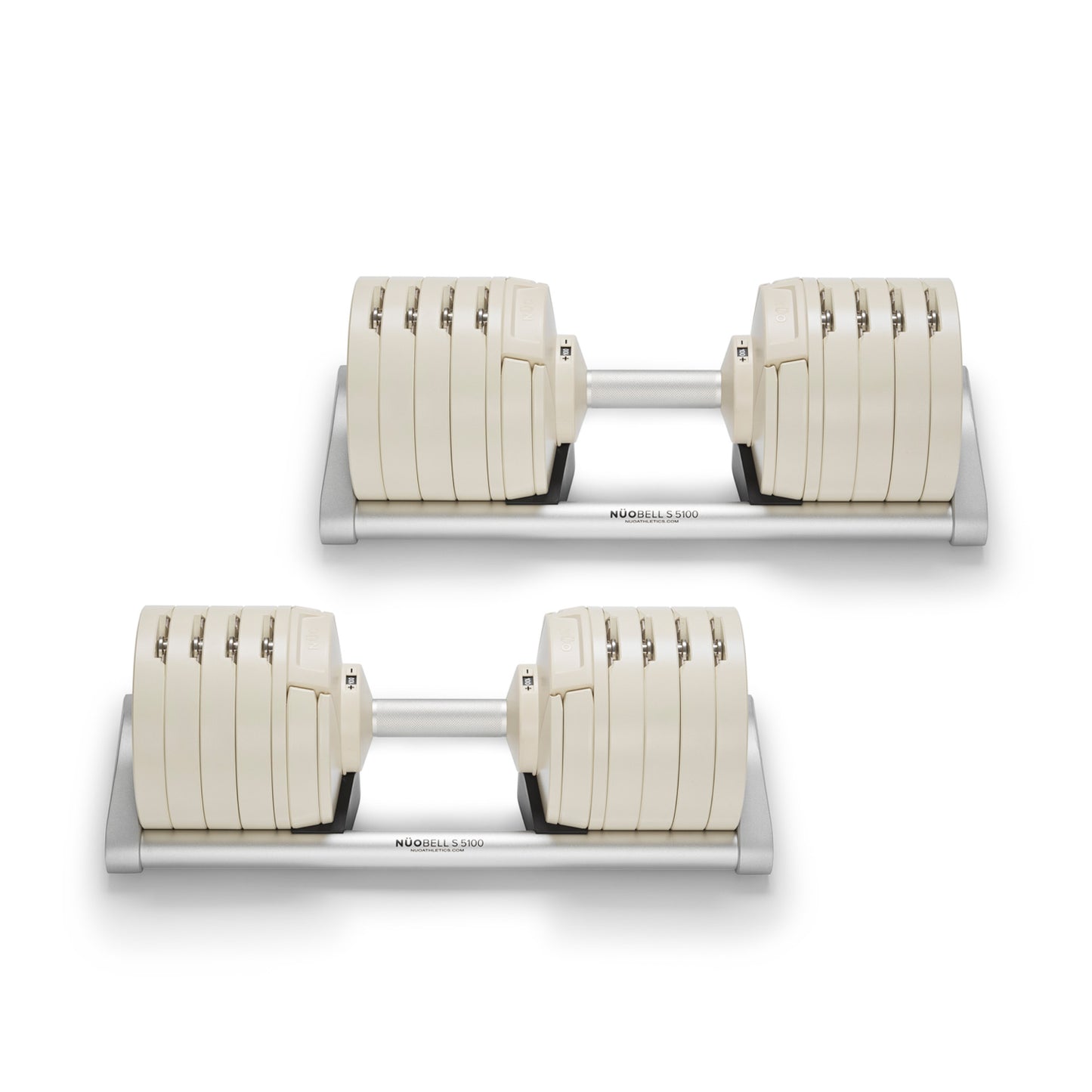 NÜOBELL S 5100 Adjustable Dumbbells (5-100lbs)