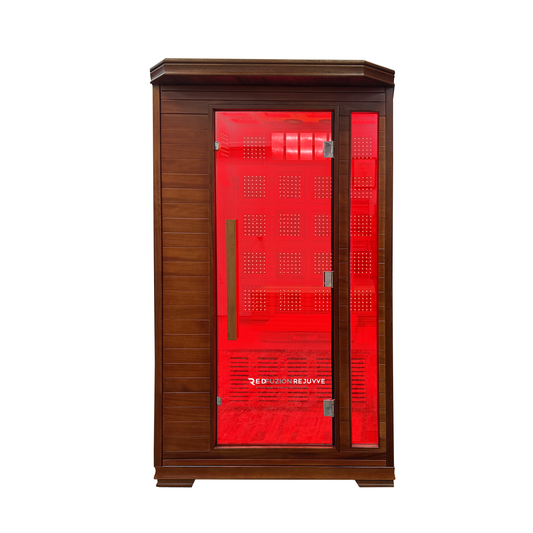 Red Fuzion Rejuve Sauna with Oxygen Oasis - 2 Person