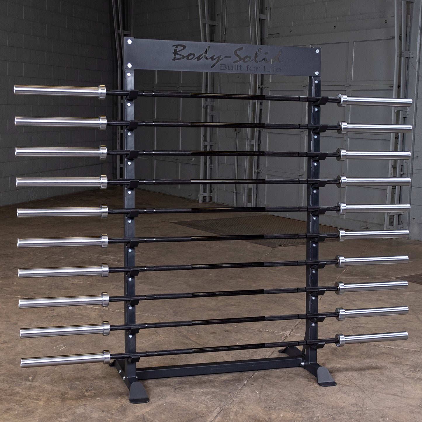 Horizontal Bar Storage Rack