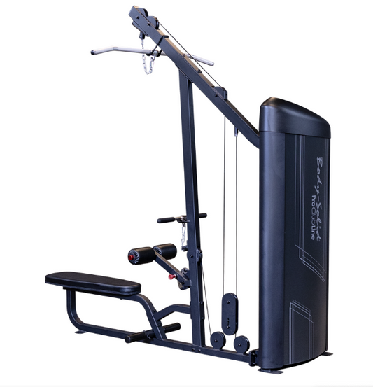 Body-Solid Pro ClubLine Series II Lat Pulldown & Mid Row – Full Commercial Dual-Function Back Machine (160lb or 235lb Stack)
