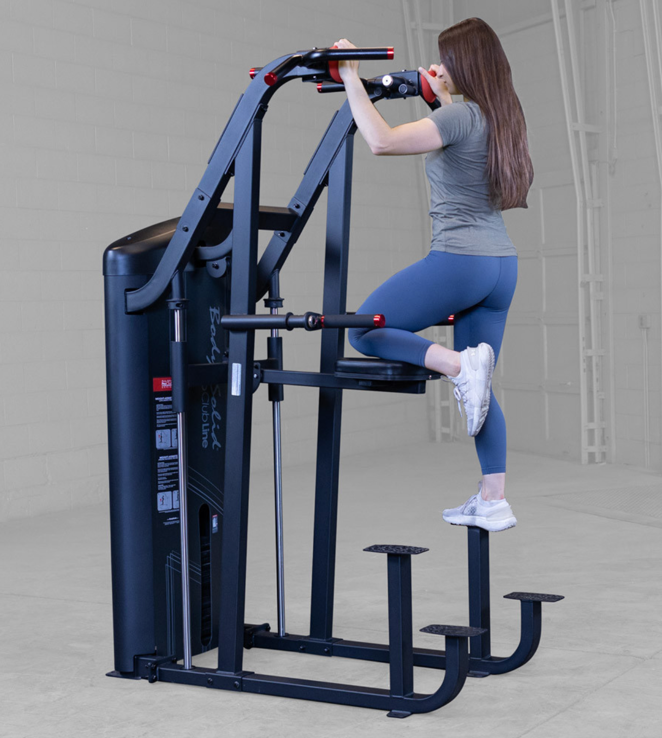 BodySolid Pro Clubline Assisted Chin and Dip Machine II