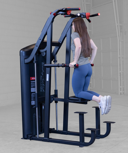 BodySolid Pro Clubline Assisted Chin and Dip Machine II