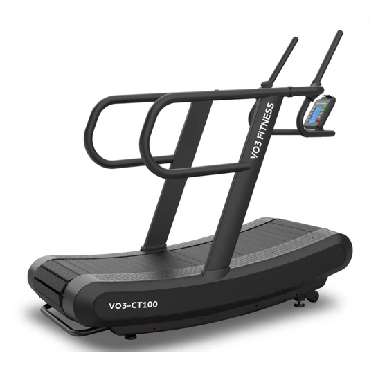 VO3 CT100 Curved Manual Treadmill