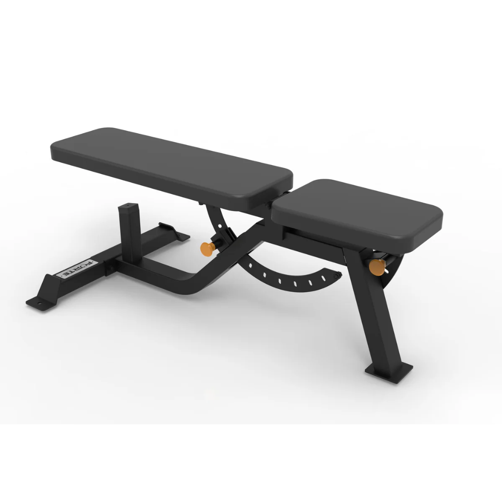 Forte Adjustable Bench and 110lb Adjustable Dumbbell Kit