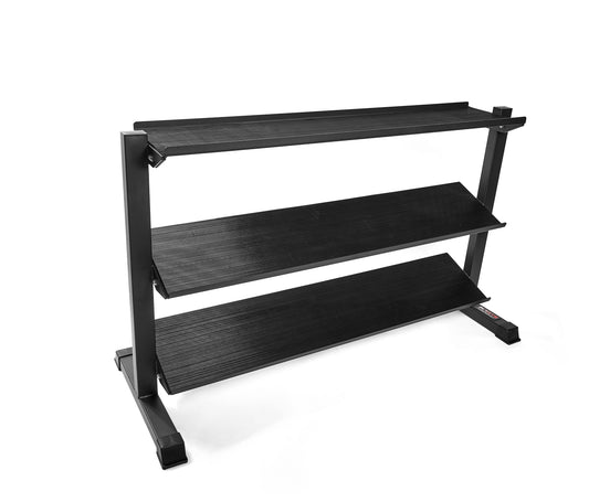 Dumbbell Rack with Bonus Storage Shelf