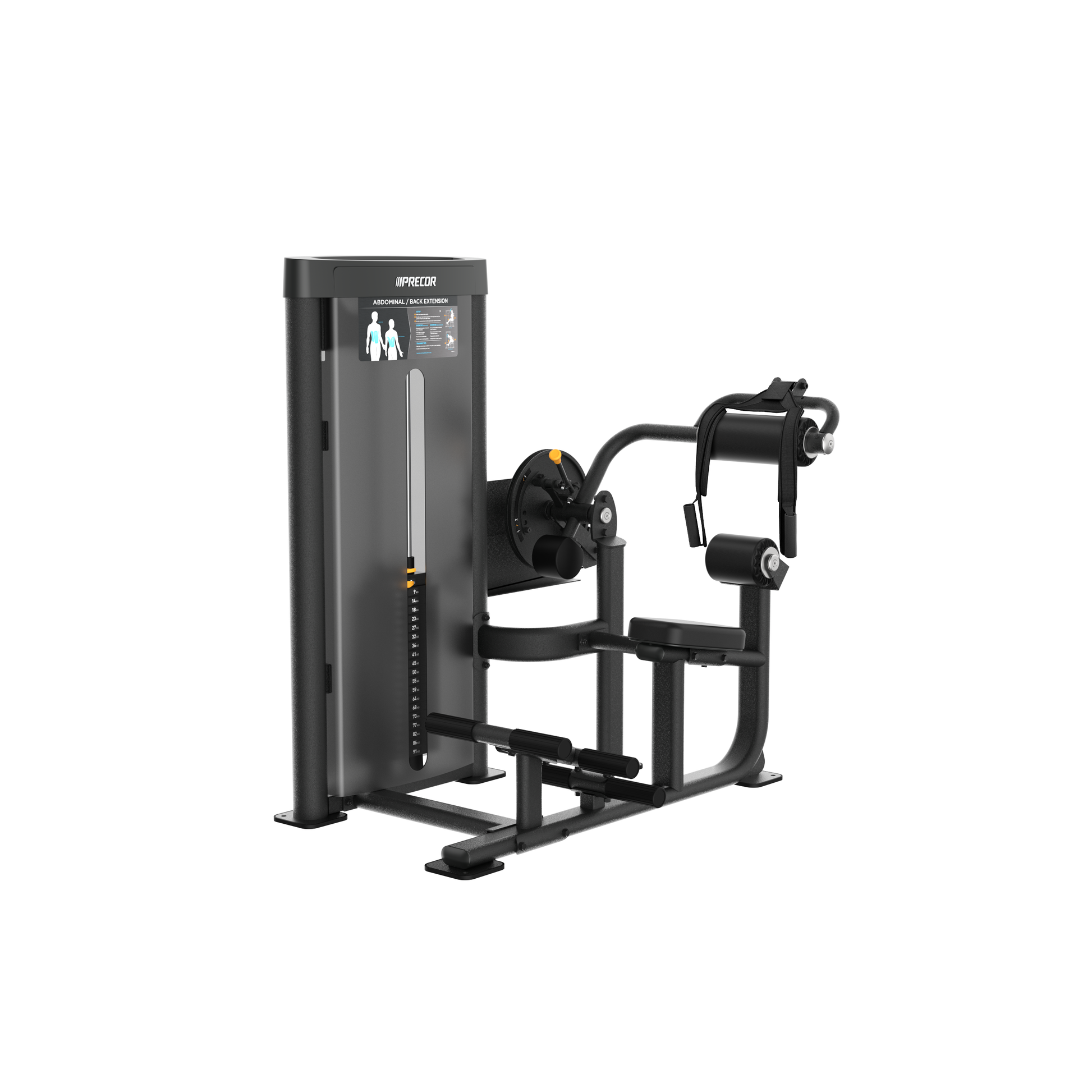 Precor back extension machine sale